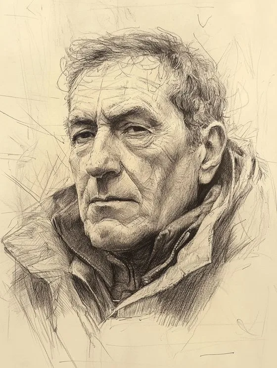 Pencil Sketch / Charcoal Drawing