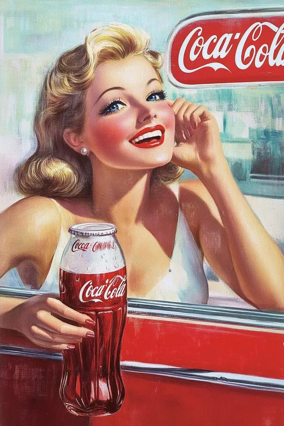 Vintage Coca-Cola / Retro Ad